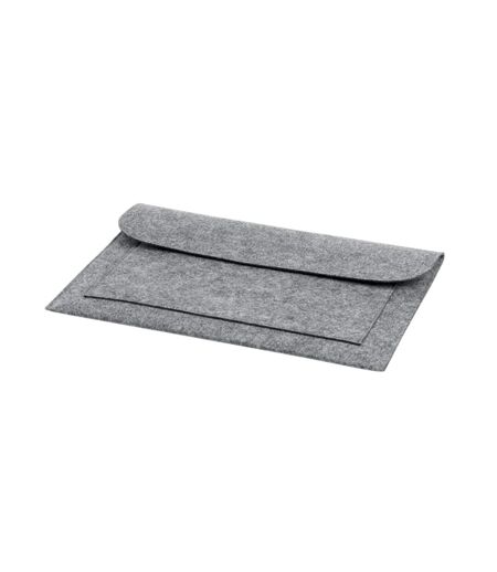 Pouchlo 15 felt laptop sleeve one size grey MidOcean