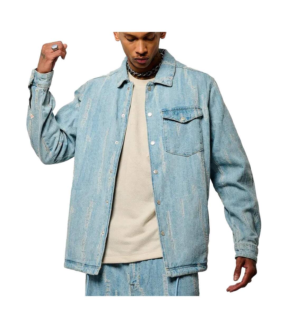 Veste bleu homme kaporal rider-1