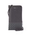 Mens Metropole Leather Mobile Phone Holder One Size Black Boss-1