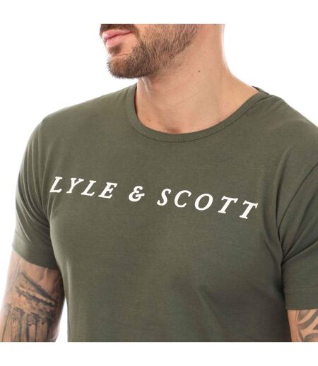 Ensemble T-shirt Et Short Oakley Homme Vert Kaki Noir Lyle & Scott