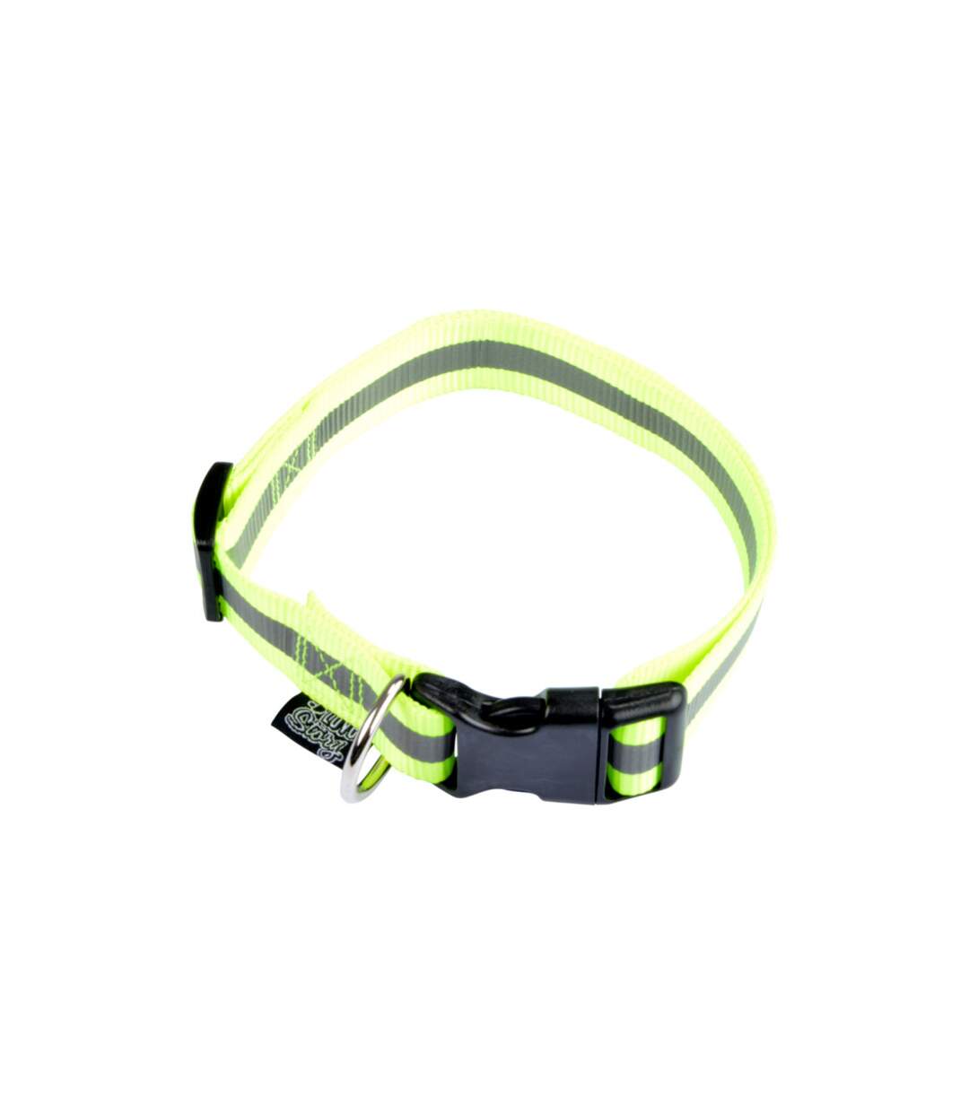 Collier Pour Chien Bande Réfléchissante 65cm Jaune-1