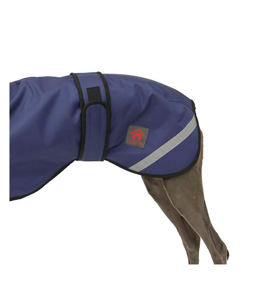 Sighthound fleece lined dog coat 61cm navy Firefoot-2