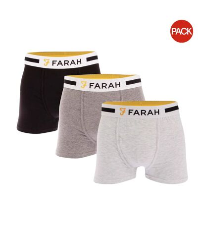 Pack Of 3  Mens Yeri Boxer Shorts  Multicoloured Farah