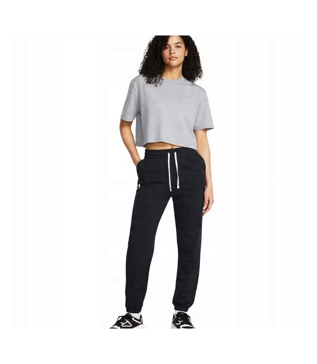 Pantalon De Jogging Rival Femme Noir Under Armour-4
