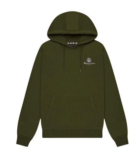 Sweat À Capuche Motif Petit Logo Active Homme Vert Aquascutum