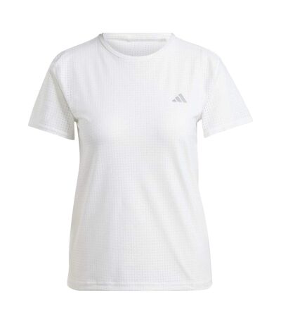T-shirt fast femme blanc Adidas