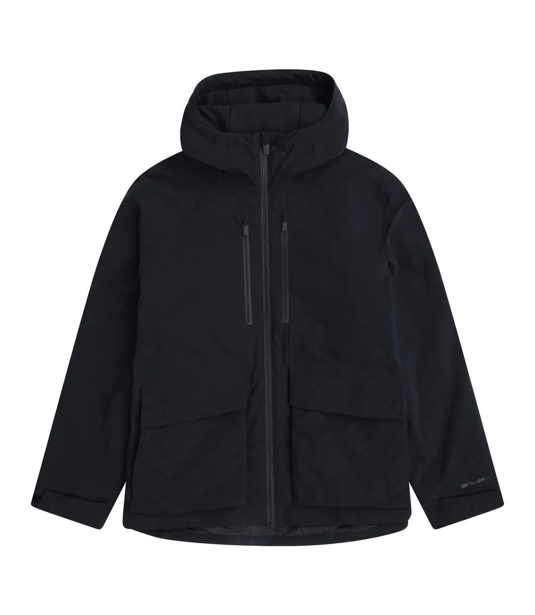 Mens Hague Light Padded Jacket Black Animal-2