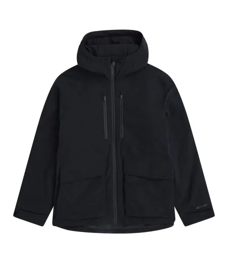 Mens Hague Light Padded Jacket Black Animal