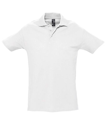 Polo manches courtes - Homme - 11362 - blanc