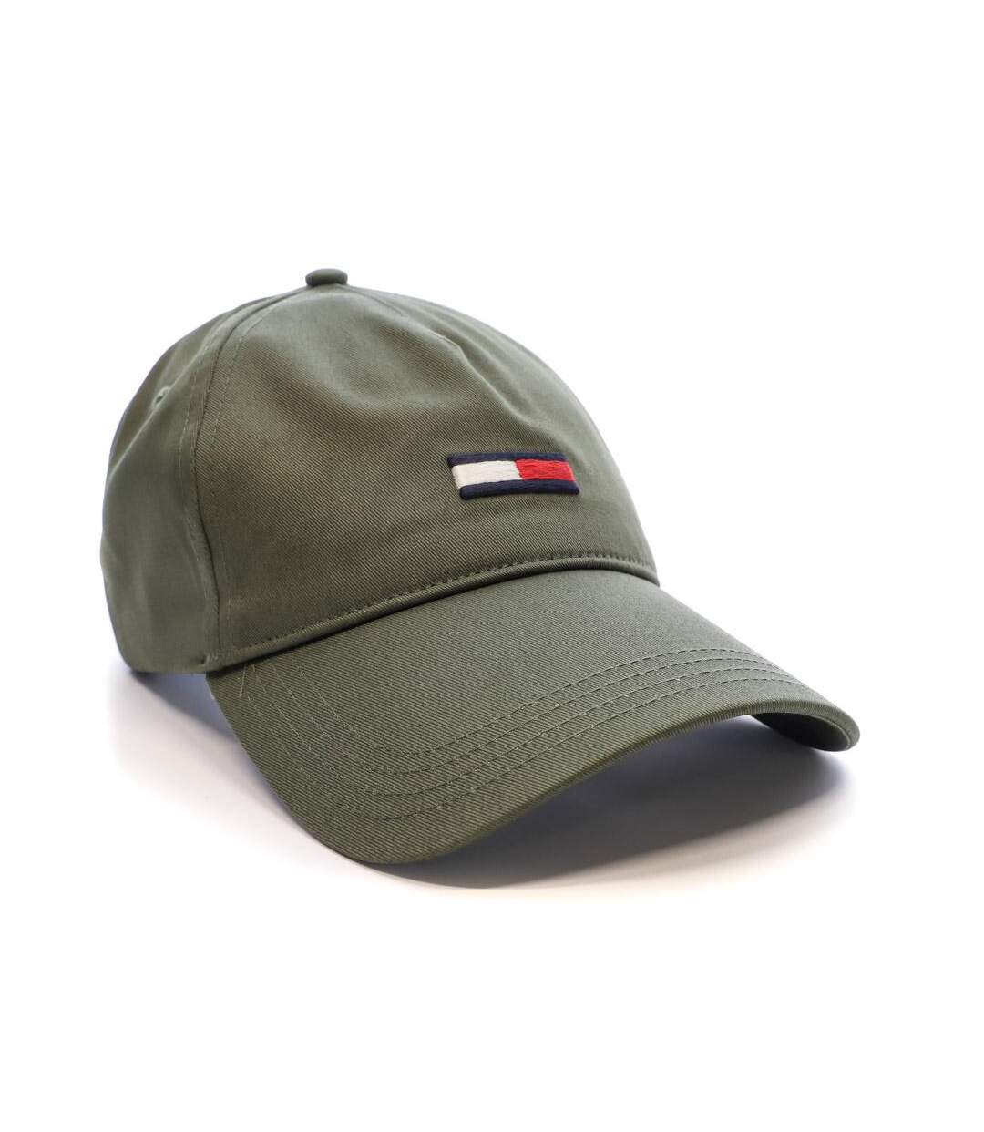 Casquette Kaki Homme Tommy Hilfiger Elongated - Taille unique-2