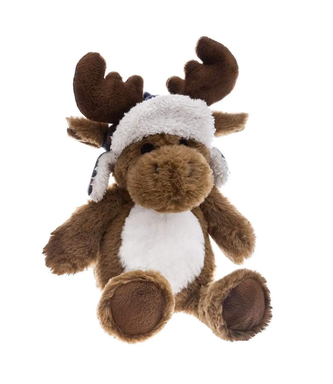 Peluche Enfant Elan Marron Glacé 25cm Naturel-1