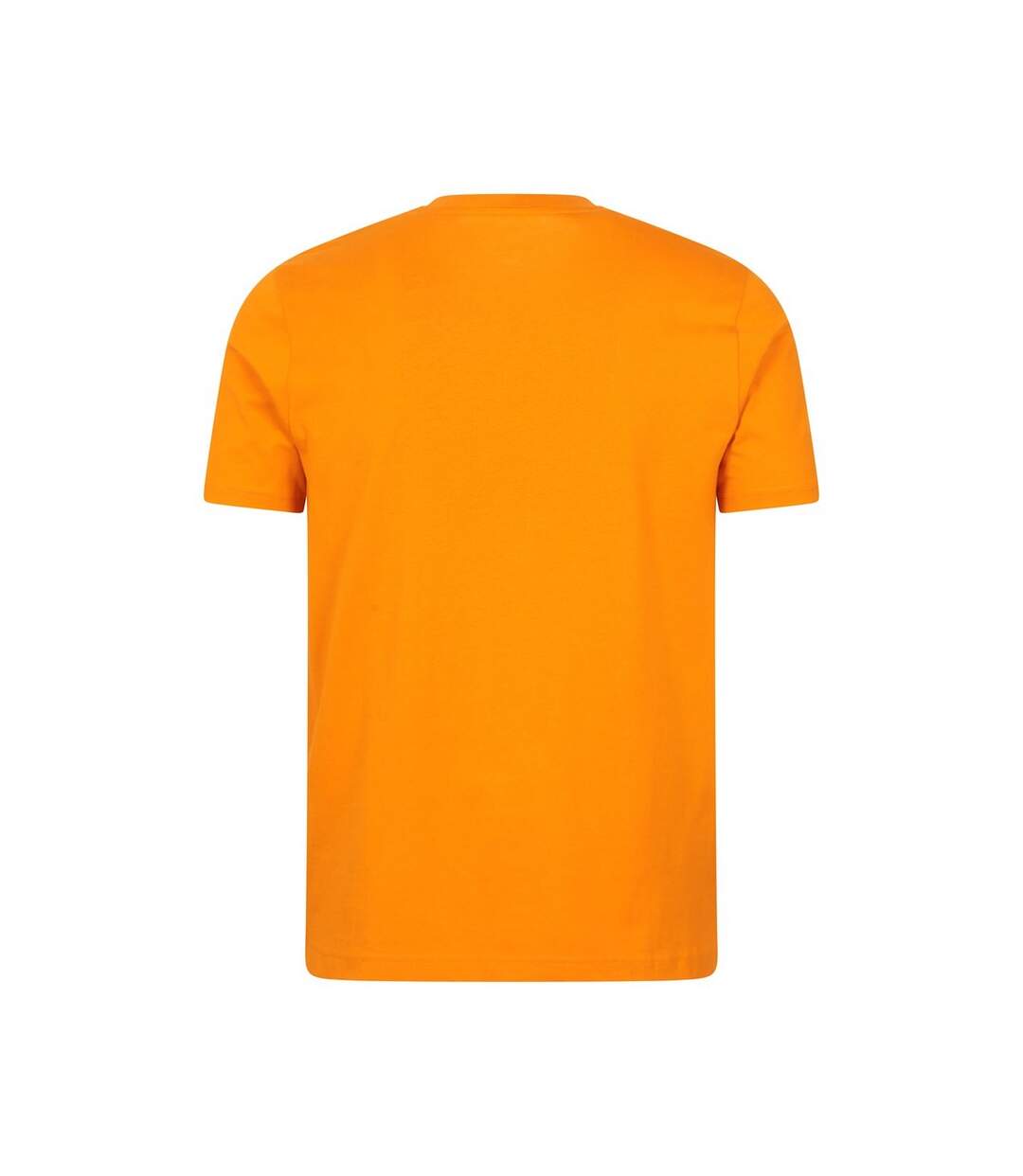 T-shirt Adventure Awaits Homme Orange Vif Mountain Warehouse-2
