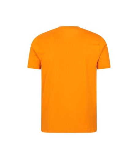 T-shirt Adventure Awaits Homme Orange Vif Mountain Warehouse