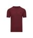 T-shirt classic homme bordeaux Raging Bull