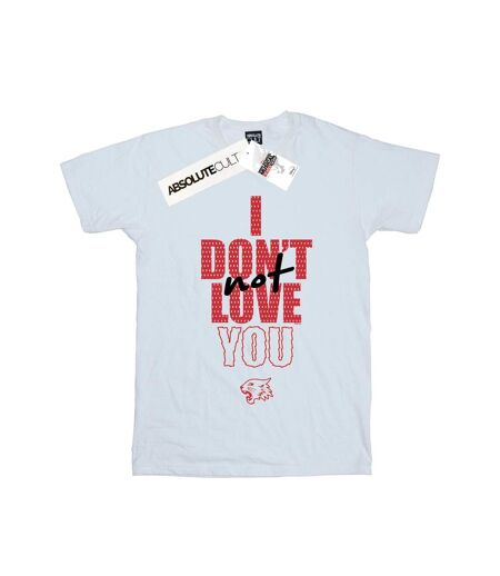 Disney Femmes/Les femmes High School Musical The Musical Not Love You - T-shirt en coton pour petits amis (Blanc) - UTBI28282