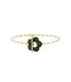 Bracelet doré/kaki femme clio blue pkbr0111-1