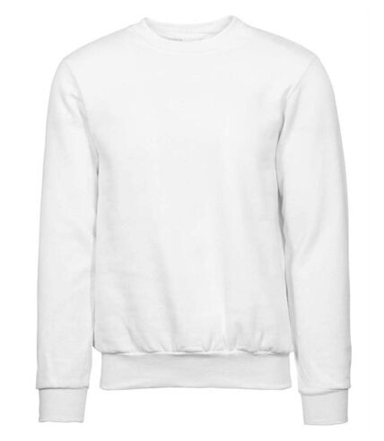 Sweat col rond - Homme - IT465 - blanc