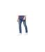 Mens Buraca Stonewashed Slim Jeans Blue Crosshatch-1