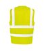 Unisex adult heavy duty security vest yellow SAFE-GUARD by Result