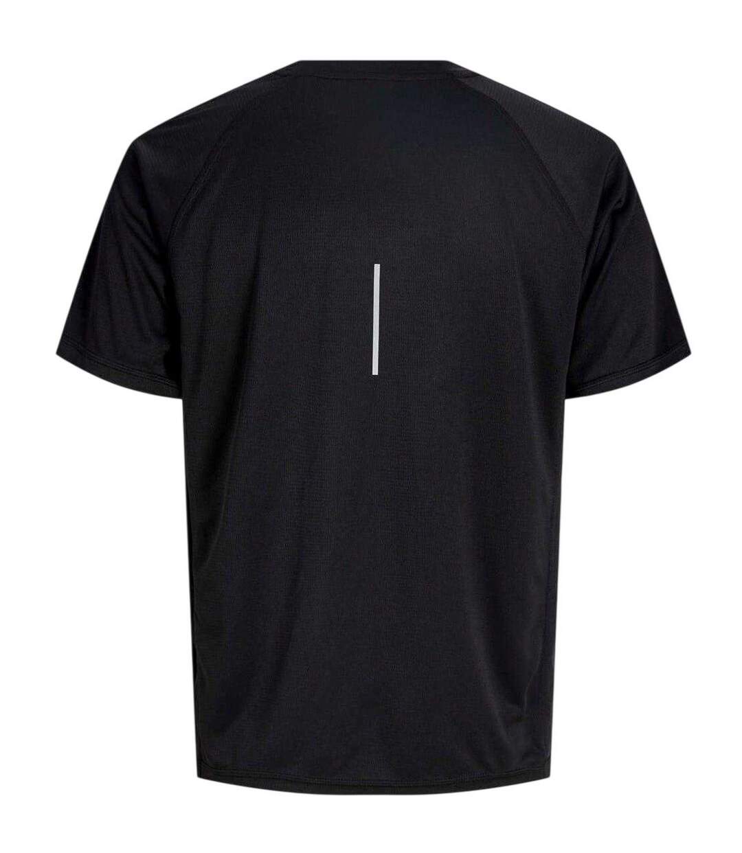 T-shirt Sport Motif/style Uni Homme Noir Jack And Jones-3