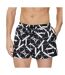 Short de bain noir/blanc homme calvin klein jeans drawstring km0km00968 - l-1