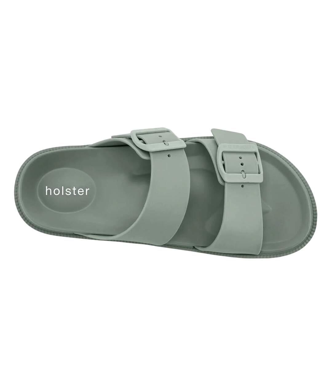 Claquettes Laze Femme Vert Kaki Holster-2