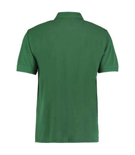 Polo À Manches Courtes Homme Vert Bouteille Kustom Kit
