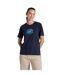 Womens/ladies Malibo T-shirt Blue Navy Craghoppers-2