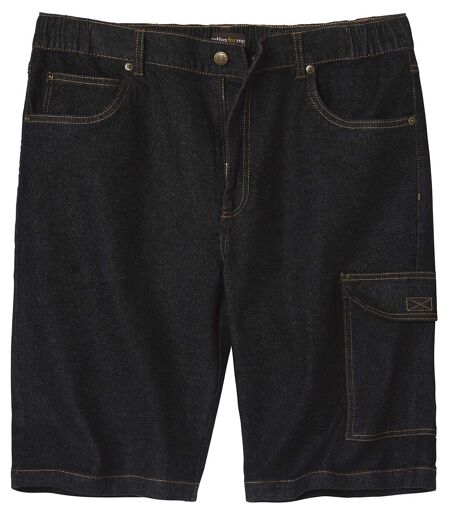 Bermuda Cargo en Jean Stretch Léger