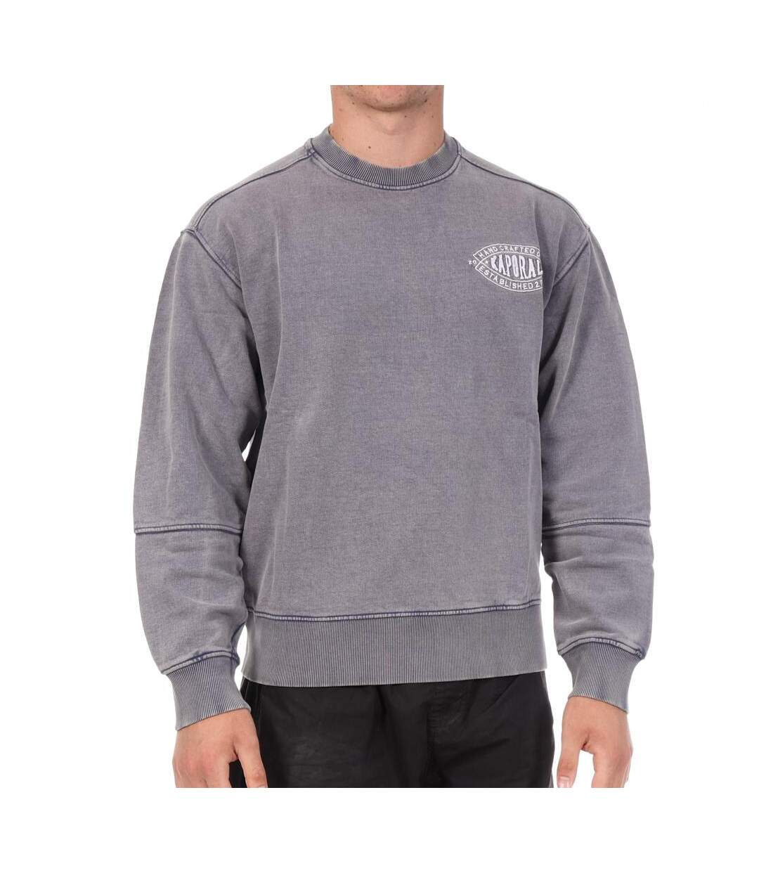 Sweat gris homme kaporal bob-1