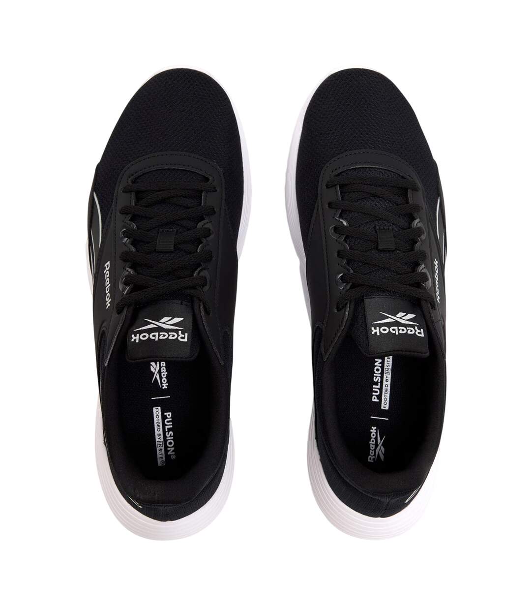 Baskets Glide Ripple Femme Noir Blanc Reebok-3