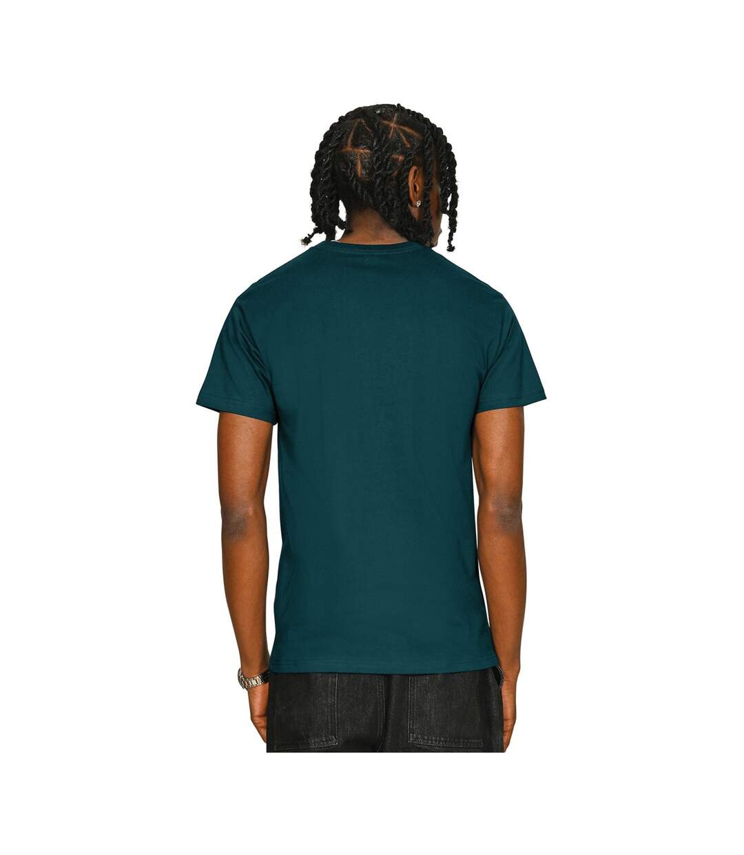 Unisex Adult Supreme Organic Combed T-shirt Deep Teal Casual Classics-2
