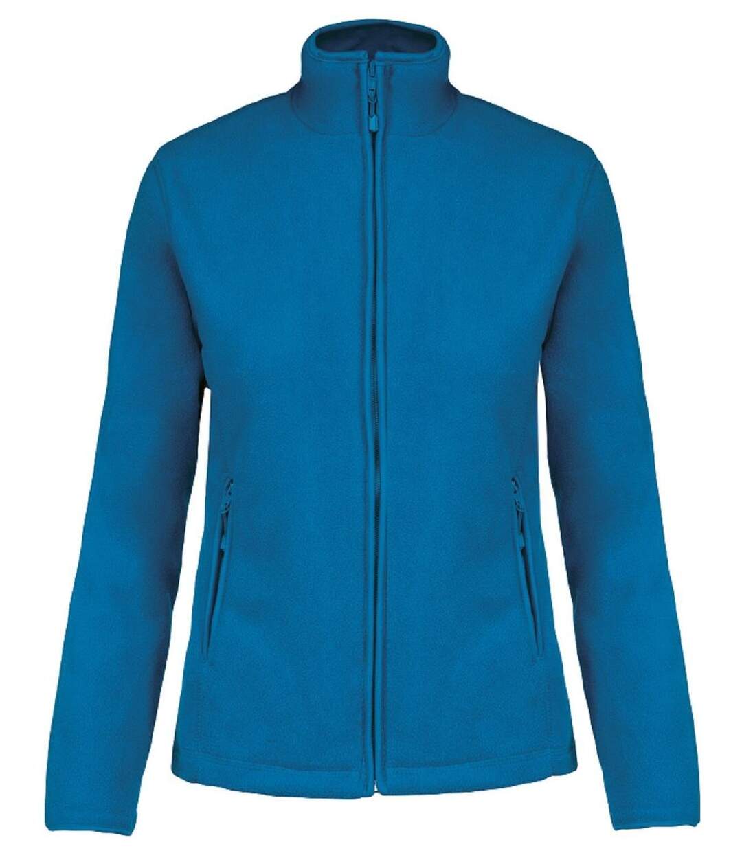 Veste micropolaire zippée - Femme - K907 - bleu tropical