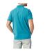 Polo Manches Courtes Motif/style Géométrique Homme Bleu Original Penguin-4