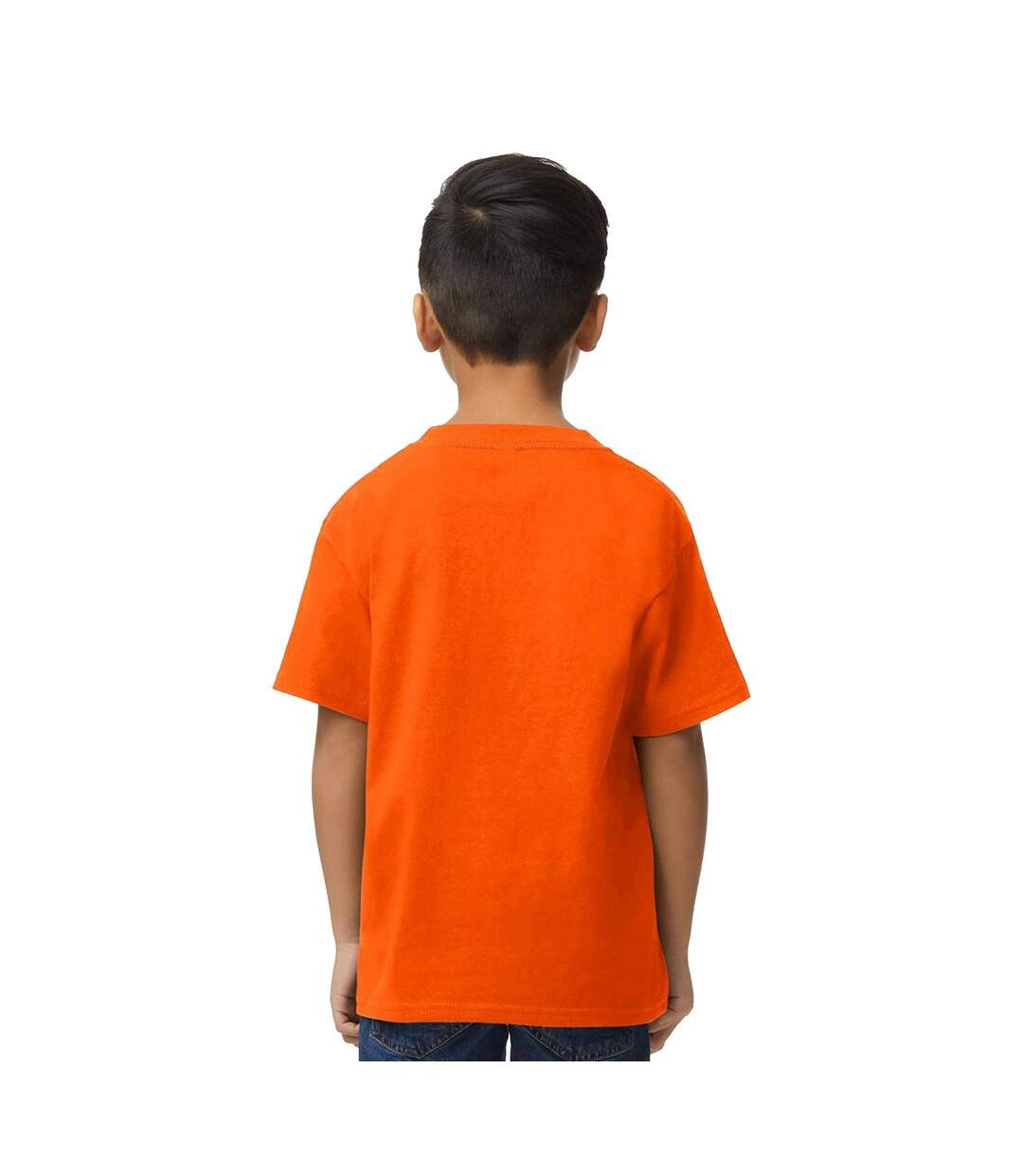 Gildan T-Shirt enfant/enfant de poids moyen au toucher doux (Orange) - UTBC5620-2