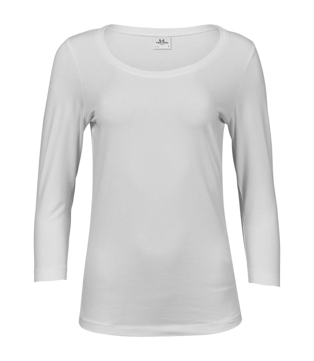 T-shirt femme blanc Tee Jays-1