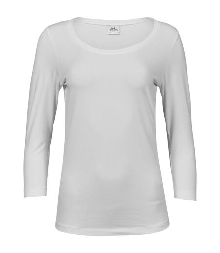 T-shirt femme blanc Tee Jays