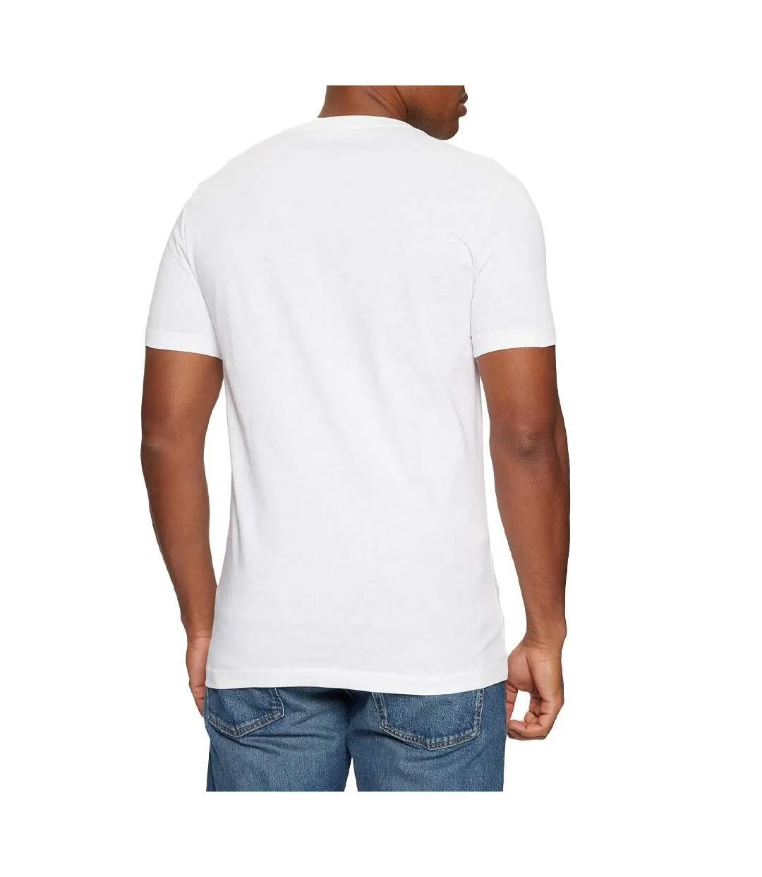 T-Shirt blanc homme calvin klein jeans core monologo-2