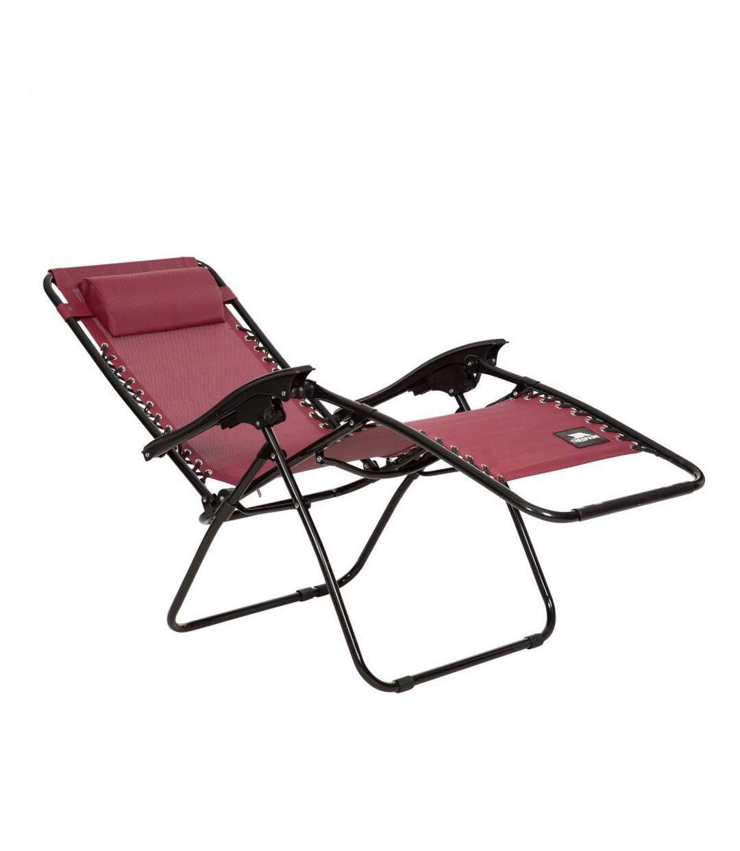 Glenesk folding garden chair one size maroon Trespass