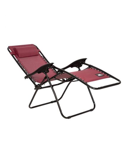 Trespass Glenesk Folding Garden Chair (Maroon) (One Size) - UTTP5649