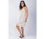Robe courte femme été MAXINE unie beige Coton Du Monde-3