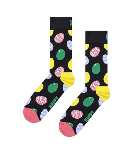 Colourful Cotton Blend Egg Design Socks for Men and Women
