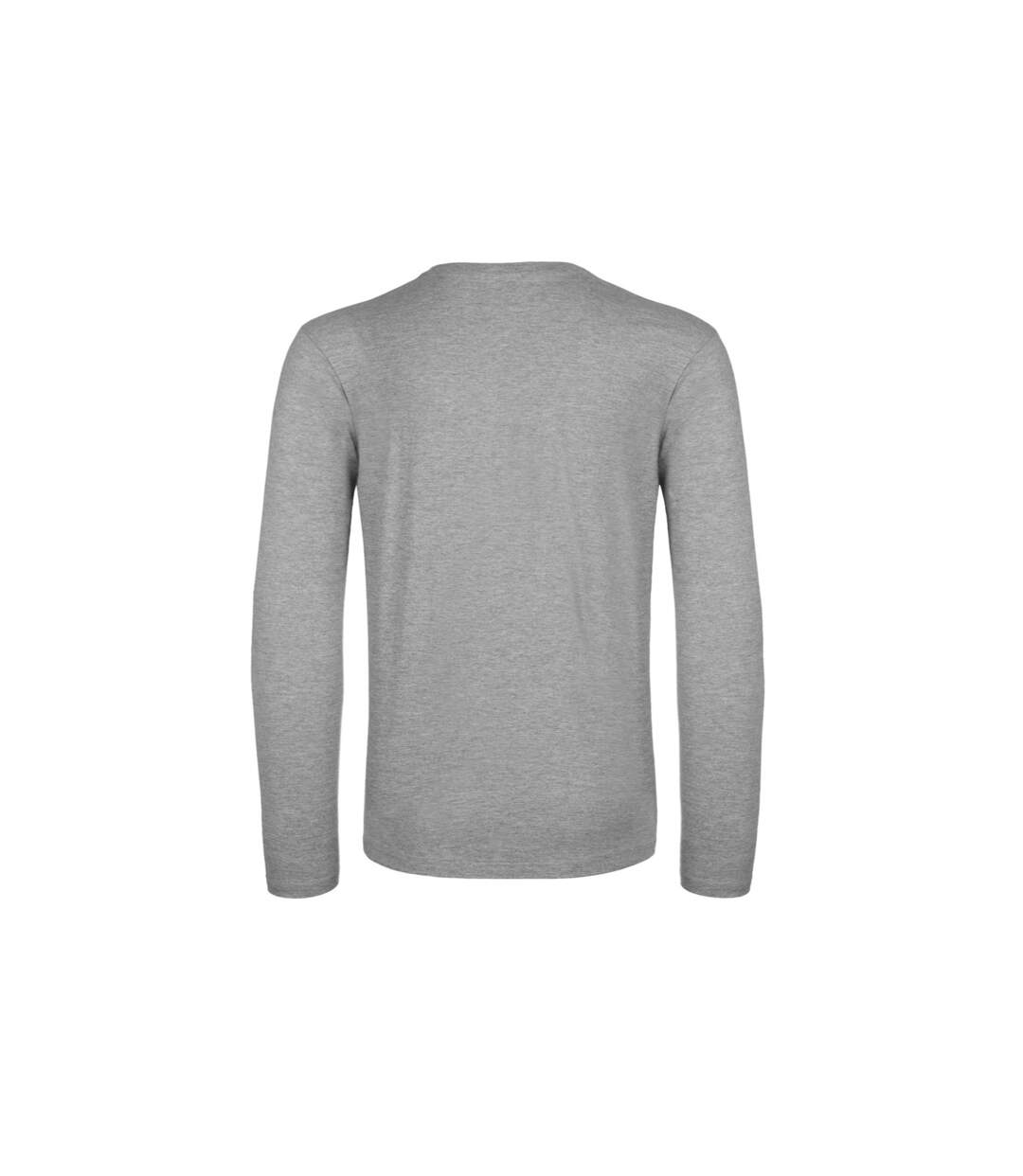 T-shirt #e190 homme gris chiné B&C