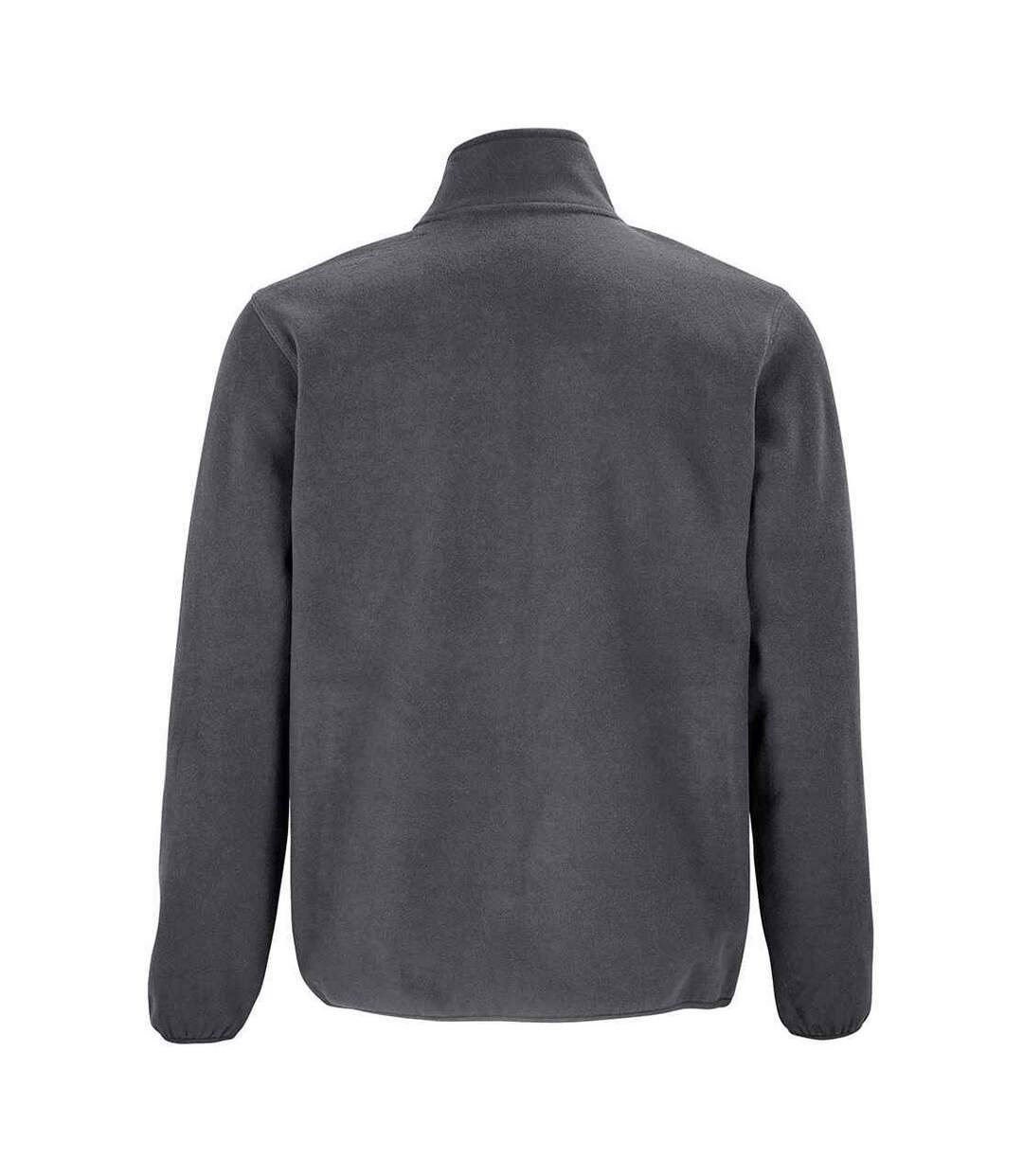 Veste Polaire Factor Homme Gris Charbon Uni SOLS-2