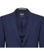 Blazer Motif/style À Revers Homme Bleu Boss-3