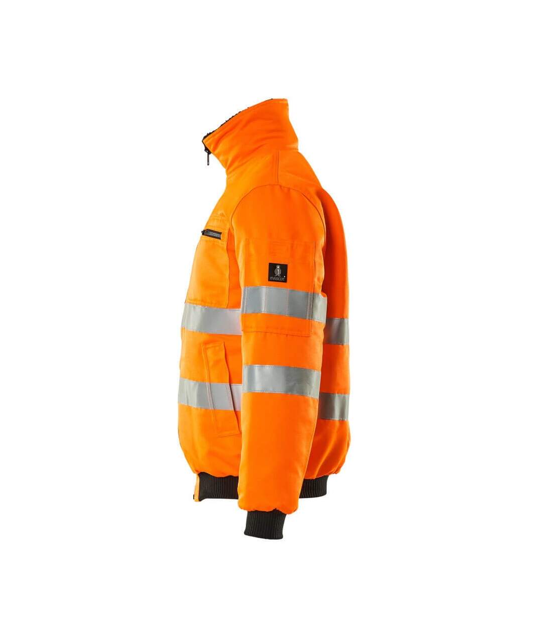 Blouson Pilote Safe Arctic Alaska Homme Orange Fluo Mascot-3
