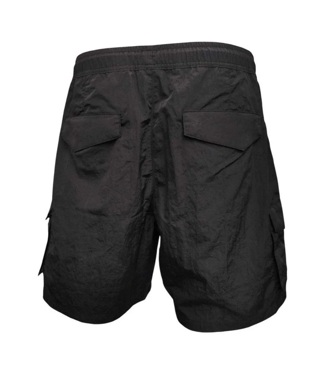 Mens Quick Dry Regular Cargo Shorts Black Everlast-2