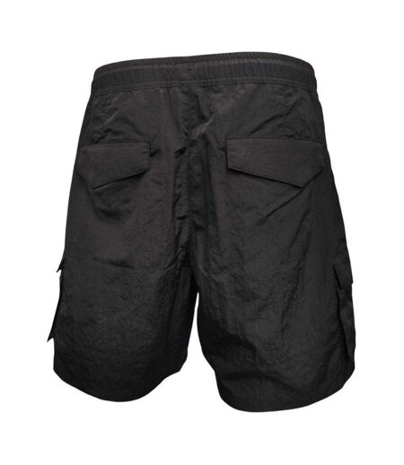 Mens Quick Dry Regular Cargo Shorts Black Everlast