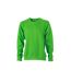 James and Nicholson Sweat-shirt unisexe Workwear (Vert citron) - UTFU253