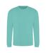 AWDis Just Hoods AWDis Unisex Crew Neck Plain Sweatshirt (280 GSM) (Lagoon Blue) - UTPC2103